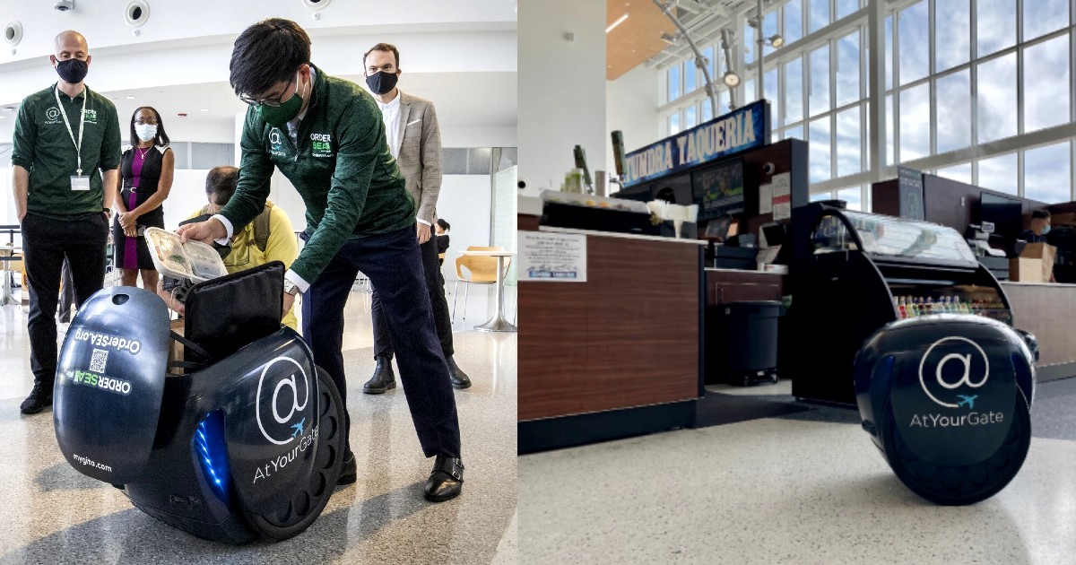 Seattle Airport Launches Robot That Will Bring Food From Restaurants Right To The Gate