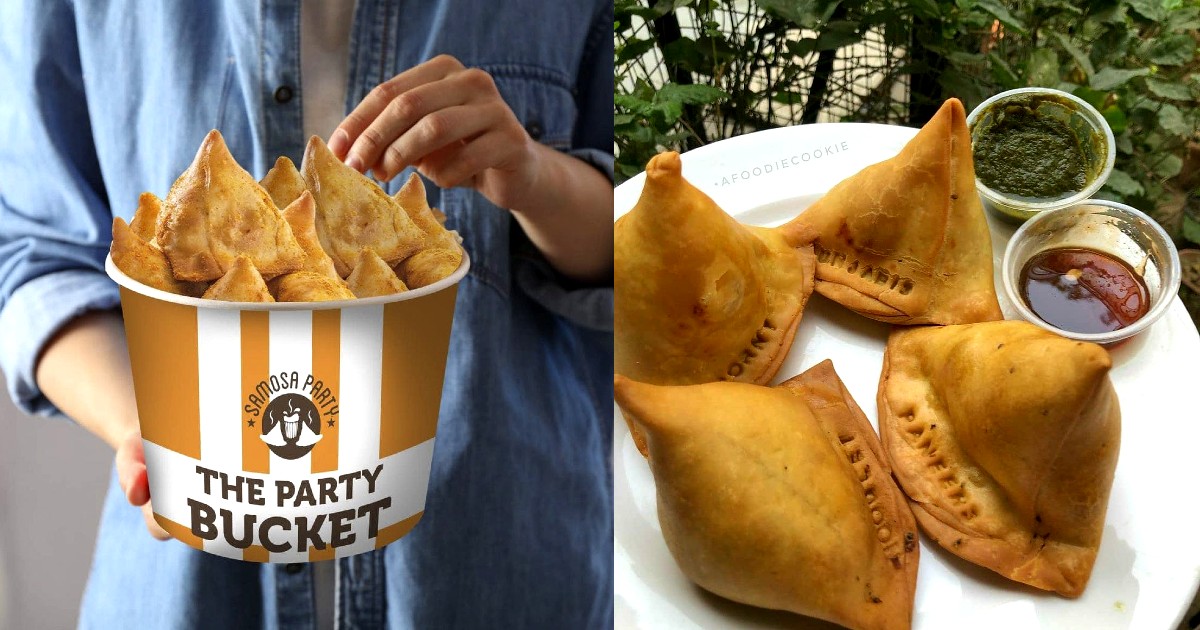 Forget KFC Bucket & Order These Assorted Samosa Buckets Available In Bangalore & Gurgaon