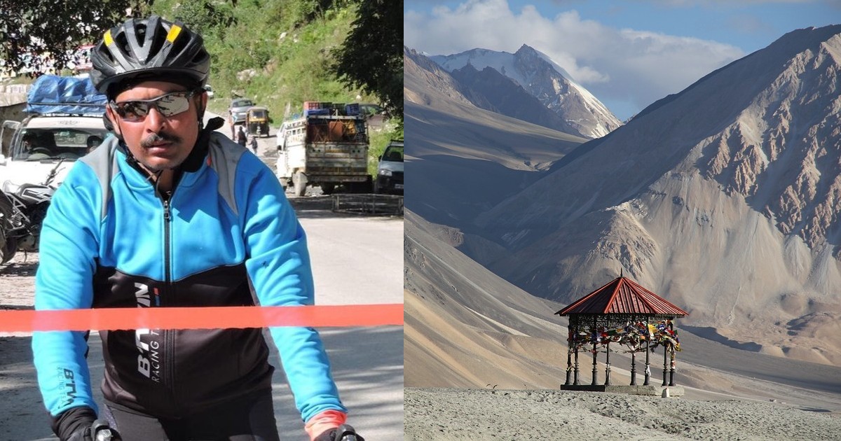 Indian Army Officer Sets World Record For Fastest Solo Cycling From Leh To Manali