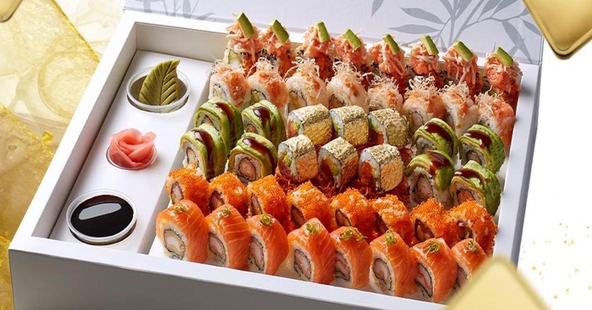 Bite Into UAE’s First Ever 22-Karat Gold Sushi At Sumo Sushi & Bento In Dubai