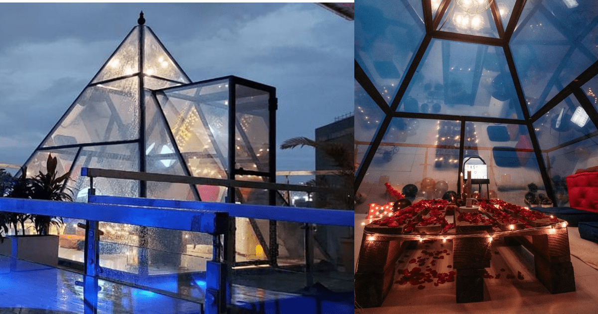 This Glass Prism In Mumbai With Sunset Views & Gourmet Food Is Perfect For A Romantic Date