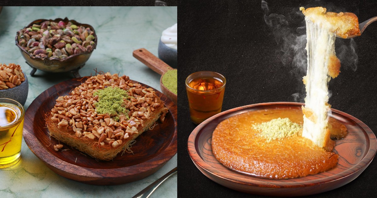 Savour Lip-Smacking Cheese Kunafa, Ferrero Rocher Kunafa & More From This All-New Bandra Kitchen