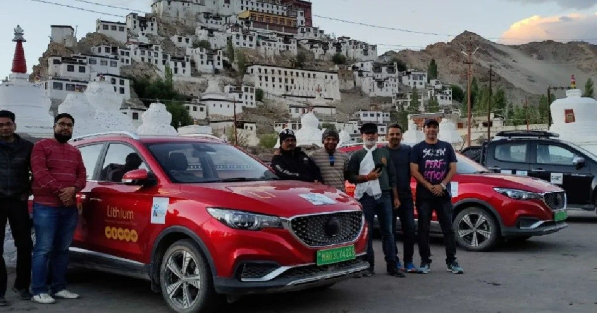 Ladakh Gets World’s Highest Electric Vehicle Charging Stations At 14,000 Ft