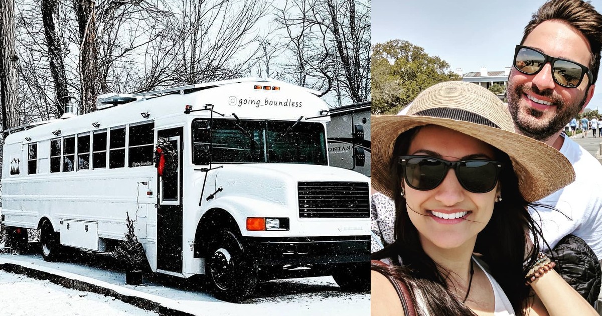 This Family Converted Their Old School Bus Into A 3-Bed Home; Now Travels Across The World