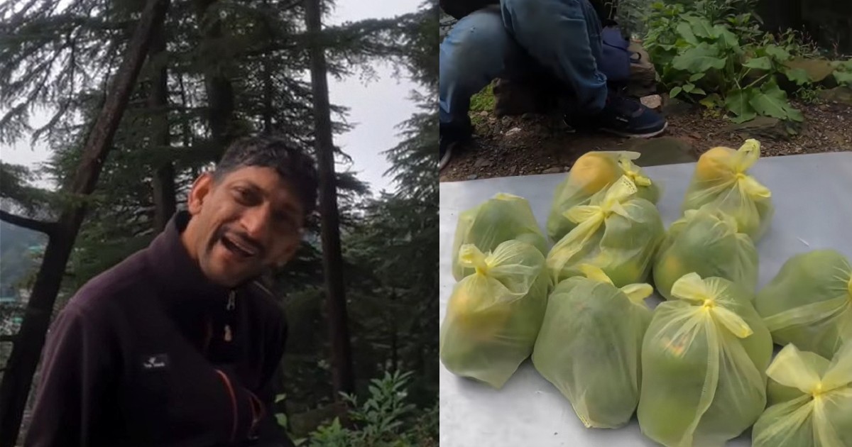 Specially-Abled Man Sells Fruits On Roadside For Sick Mother; Internet Is Emotional