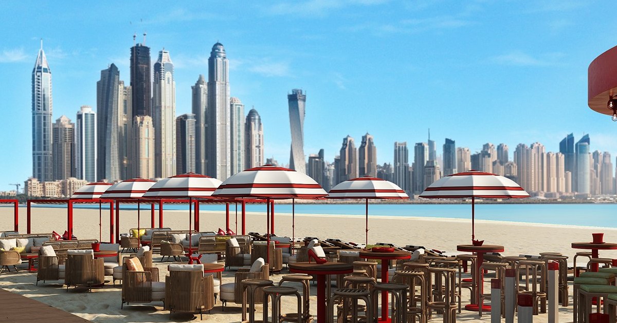 Sip Cocktails From A Sunbed At This Stunning Bali-Style Beach Bar On Palm Jumeirah
