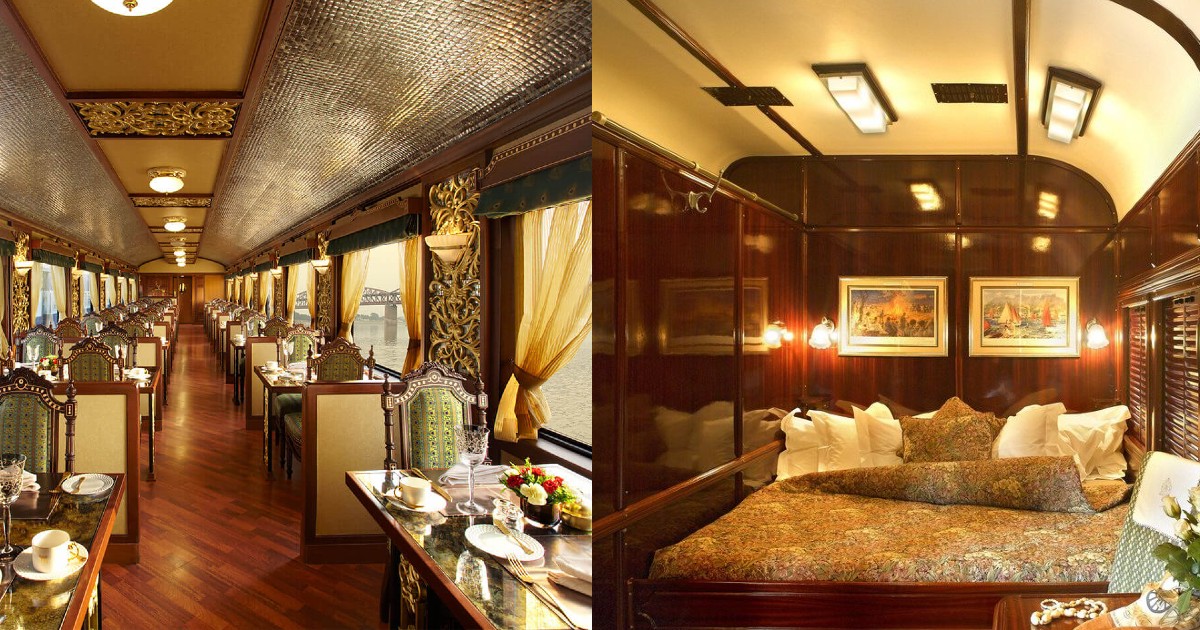 India’s Maharaja Express Has Been Voted The World’s Leading Luxury Train; Houses Deluxe Cabins & Presidential Suites