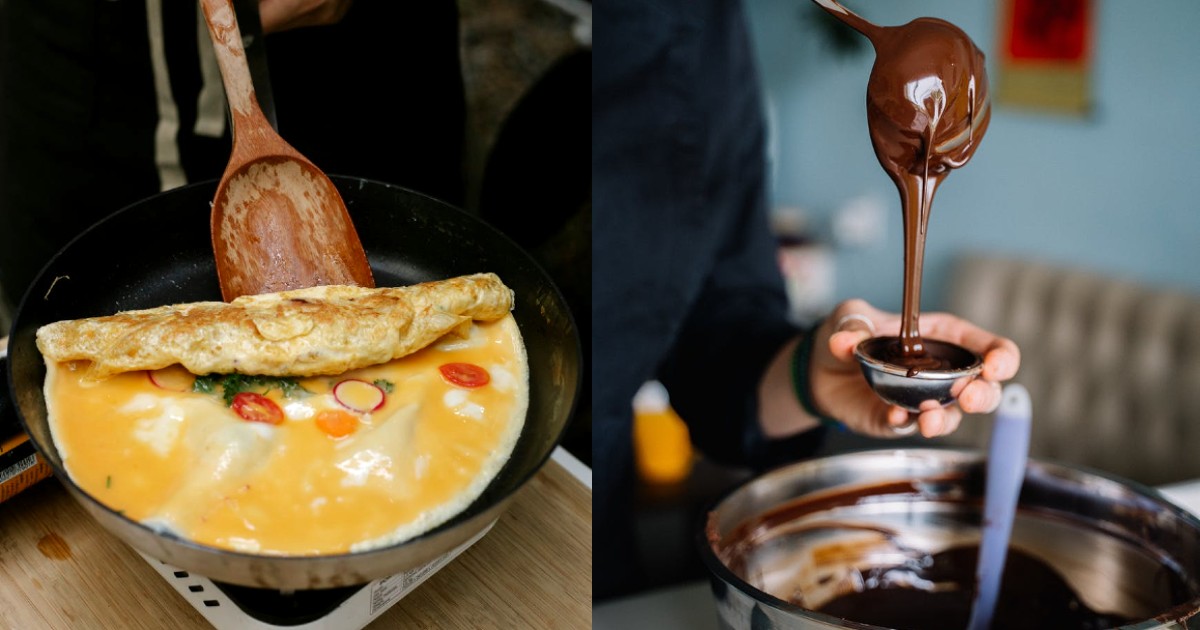 Video Of Chocolate Omelette Is Going Viral And It’s Freaking Out Foodies