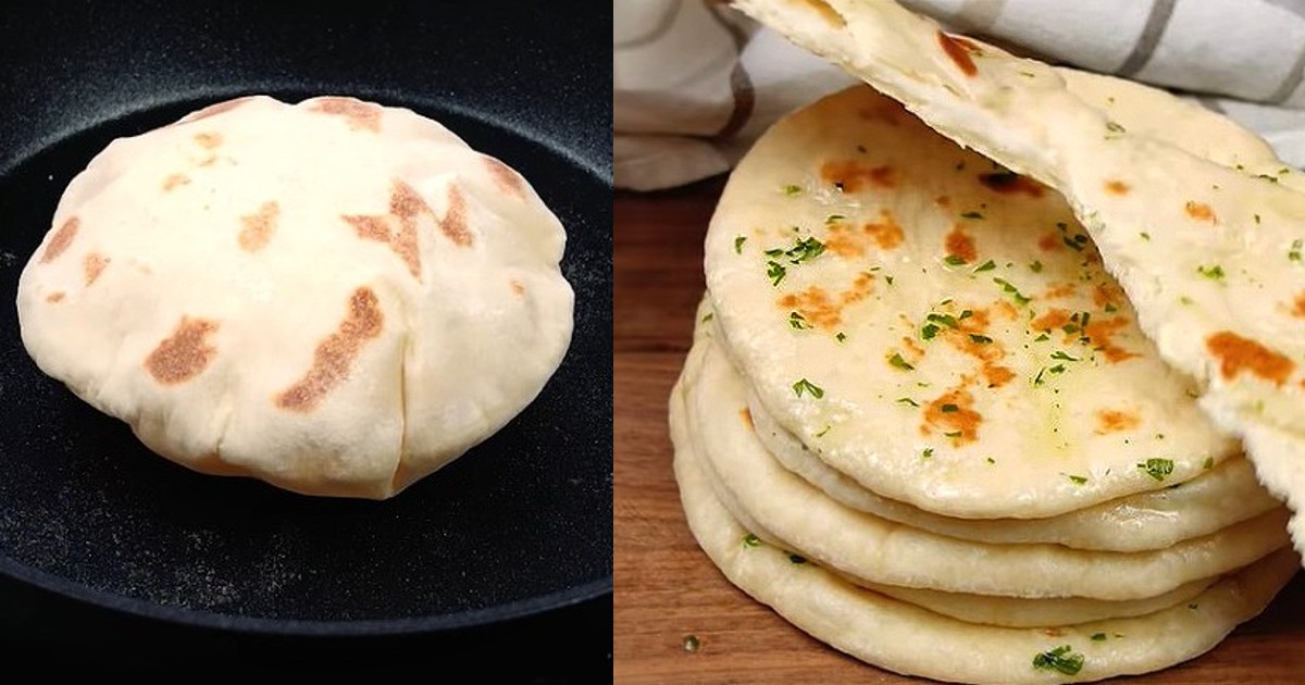Naan Called ‘Balloon Bread’ By Italian Food Channel; Internet Surprised