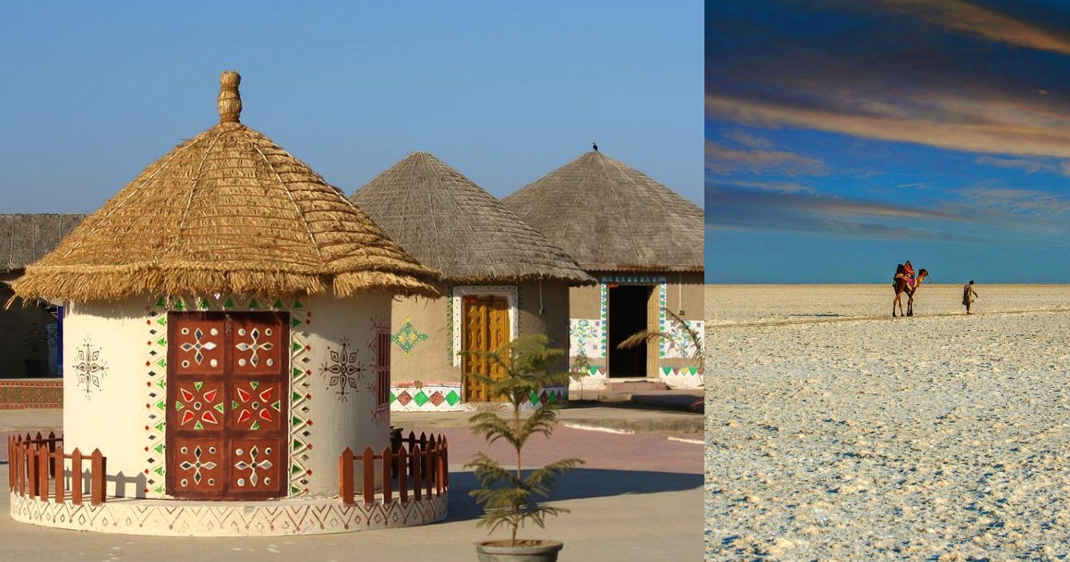 Stay In Mud Huts On White Sands In This Dreamy Crafts Village On The Rann Of Kutch