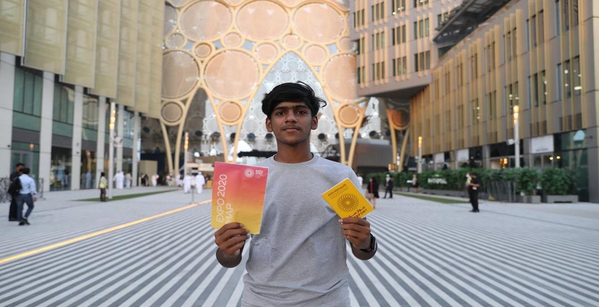 This 16-Year-Old Indian Boy Visited 200+ Pavilions In Just 3 Days At Expo 2020 Dubai