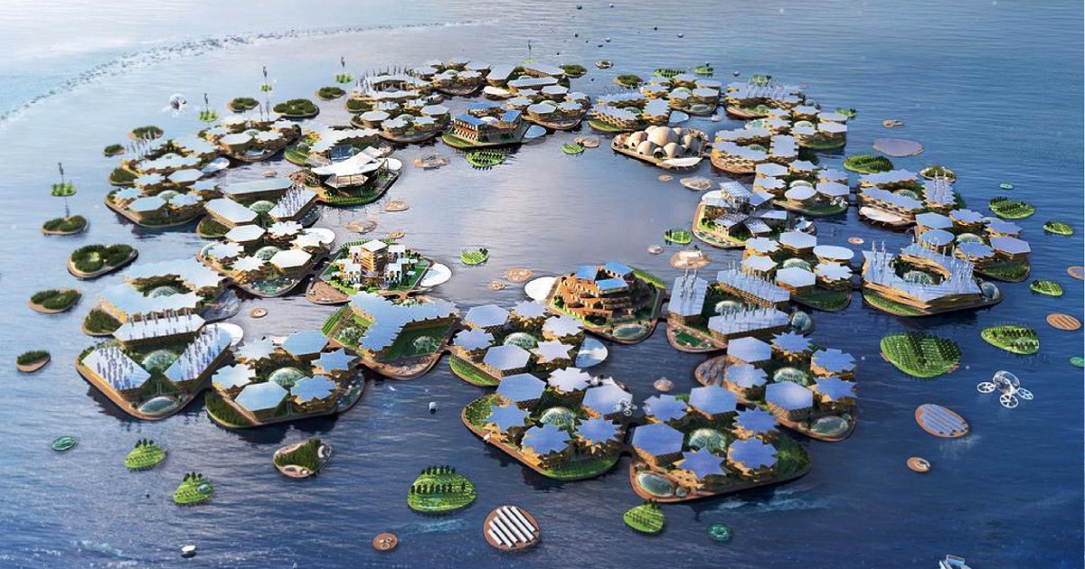 South Korea To Develop World’s First Floating City By 2025 With Coral Reefs & Solar Panels