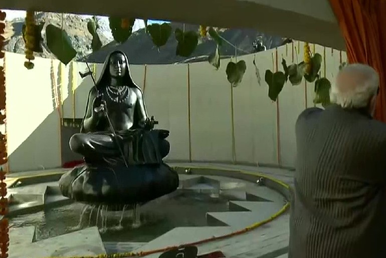 Adi Shankaracharya Statue Kedarnath