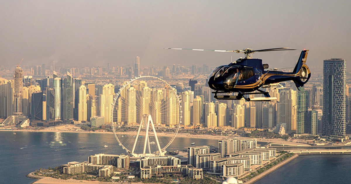 Brand New Heliport Opens In Dubai To Fly The Ultra-Rich & Leaders Across The City