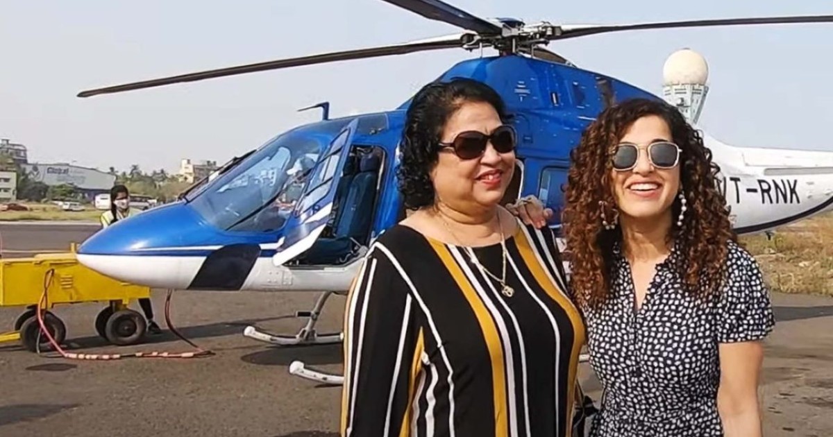 I Took My Mother To Shirdi In A Helicopter & Enjoyed Breathtaking Panoramic View!