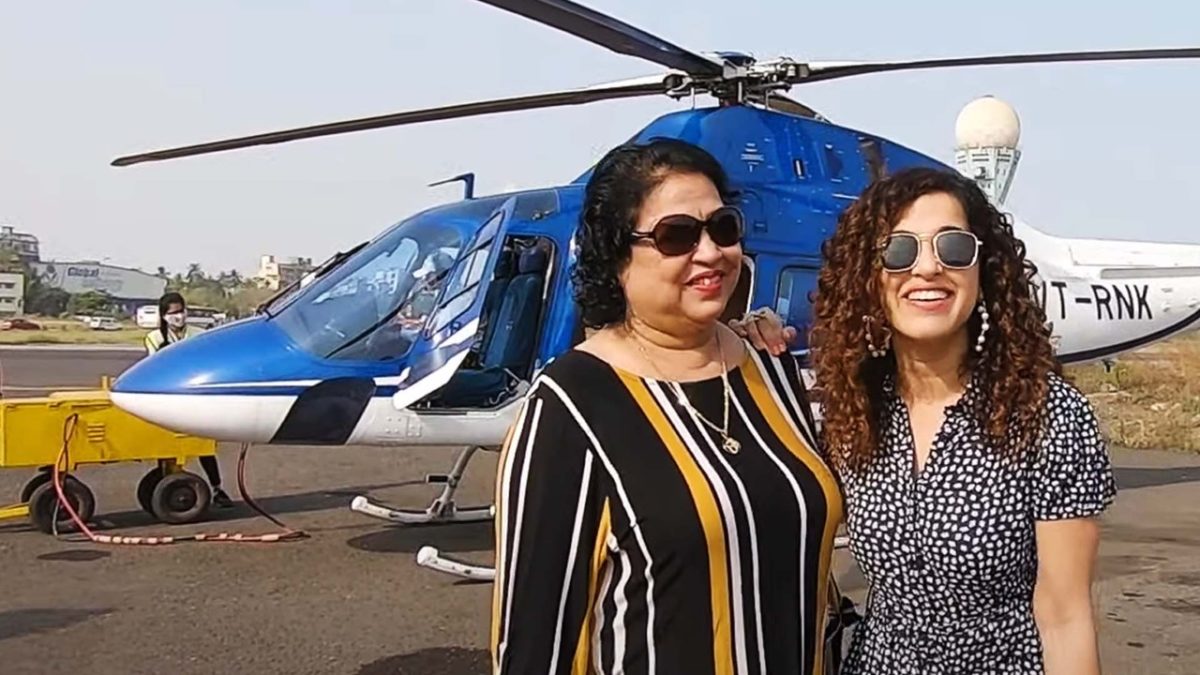 I Took My Mother To Shirdi In A Helicopter & Reached In Just 50 Mins
