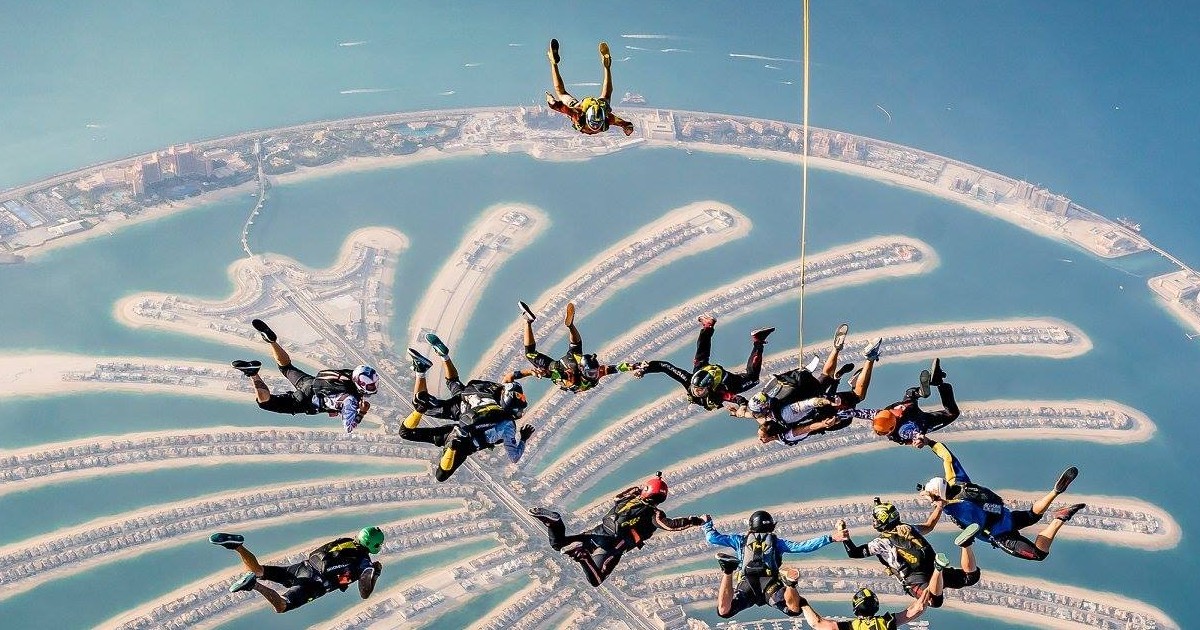 Спортплощадка Дубай Skydive Dubai