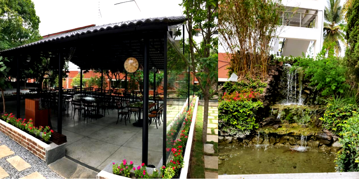 Dine Amidst Trees & Potted Plants At This Beautiful Vegetarian Restaurant In Bangalore