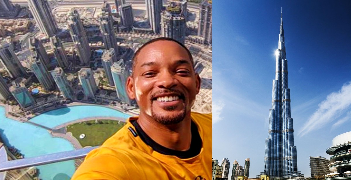 Will Smith Bravely Climbs World’s Tallest Building Burj Khalifa In New YouTube Series