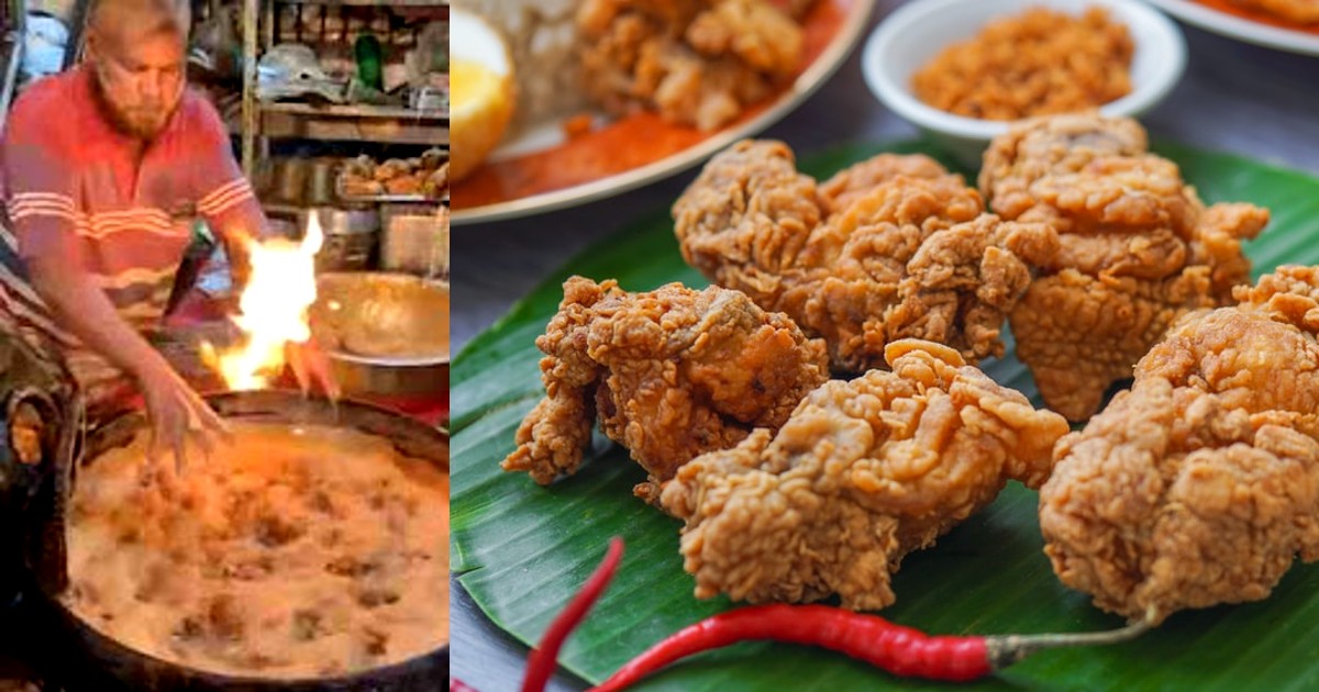 This Street Food Vendor From Jaipur Dips Hand In Sizzling Hot Oil To Fry Chicken