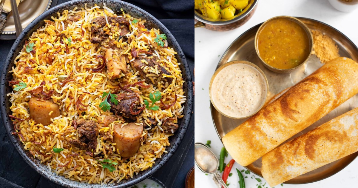 Biryani And Dosa Emerge As India’s Most Ordered Foods In 2021
