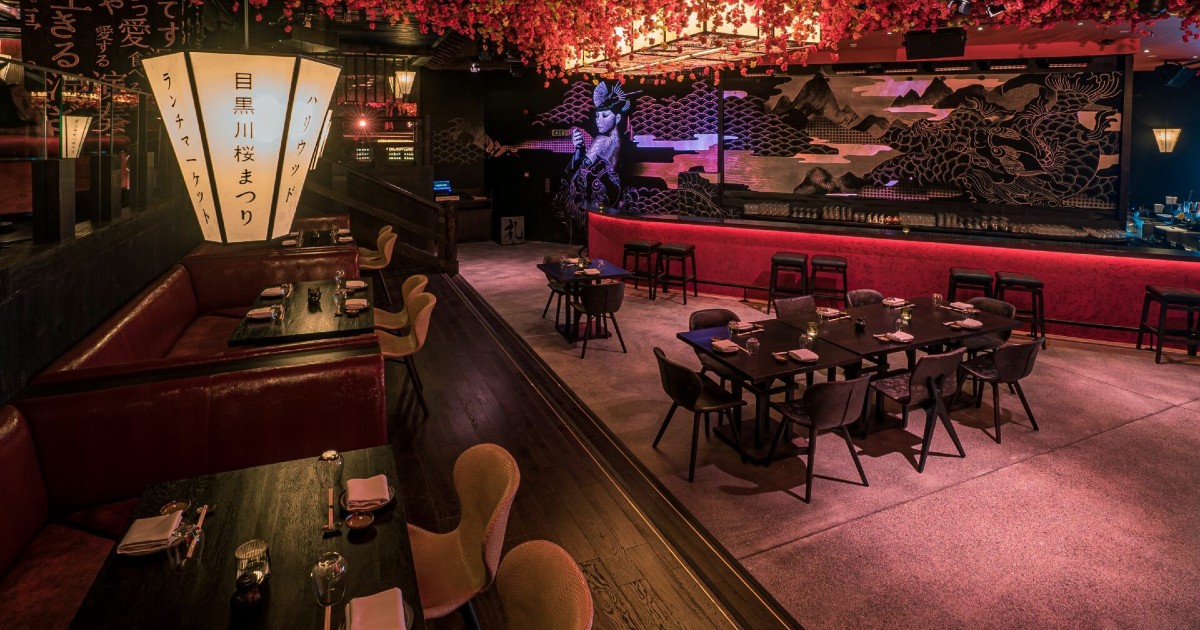 Dubai Has The Coolest Underground Japanese Restaurant With An Extensive Sushi Bar