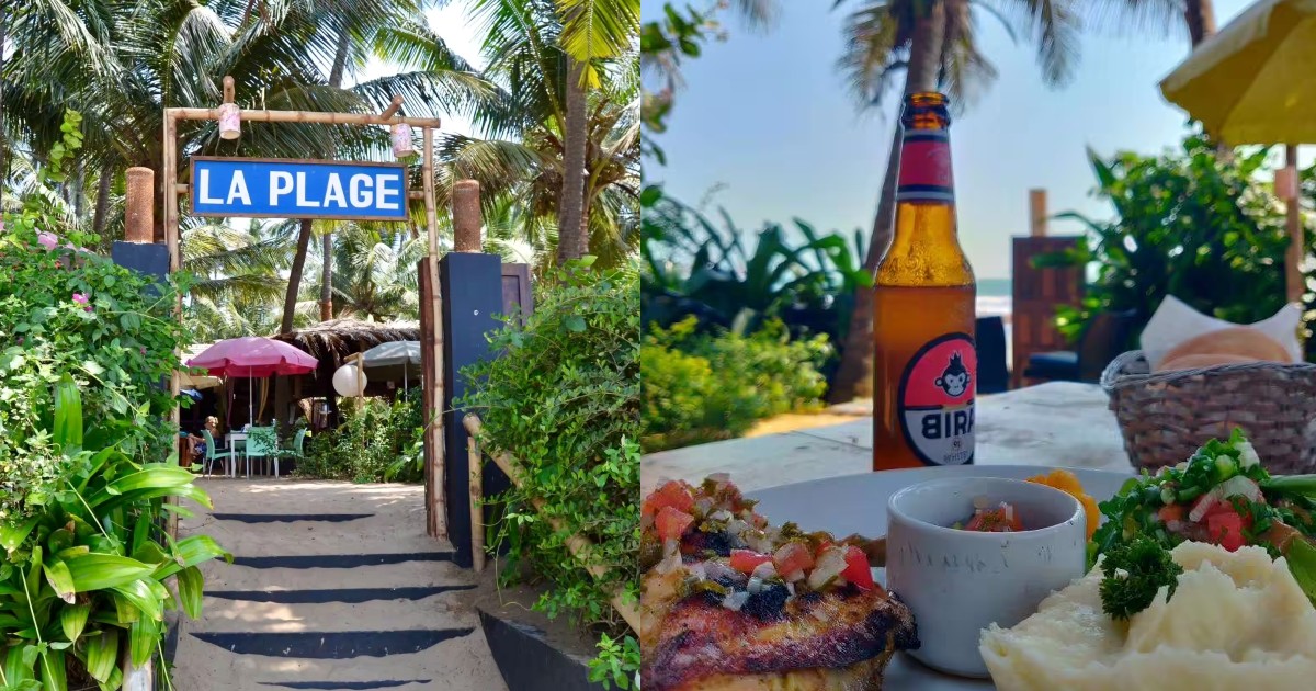 La Plague In Goa’s Ashwem Beach Offers French Specialties With Stunning Views Of Arabian Sea