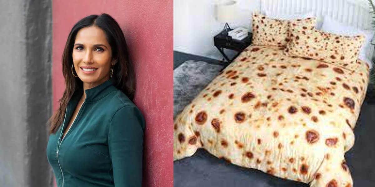 Padma Lakshmi Shares Picture Of Naan Bedsheet With Pillow Covers; Internet In Splits