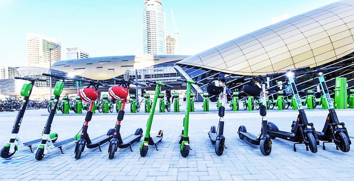 Park Your E-Scooter Properly In Dubai Or Pay A Fine Of AED200