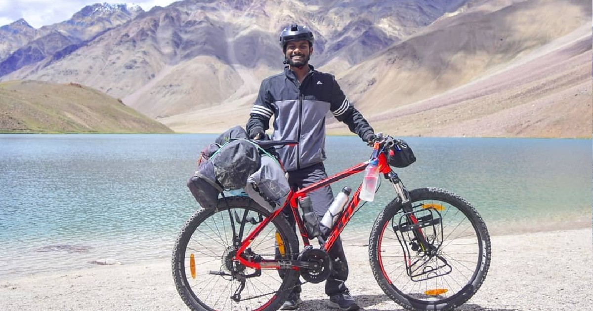 From Siachen To Arunachal, This West Bengal Man Covered The Mountains Of India On A Bicycle