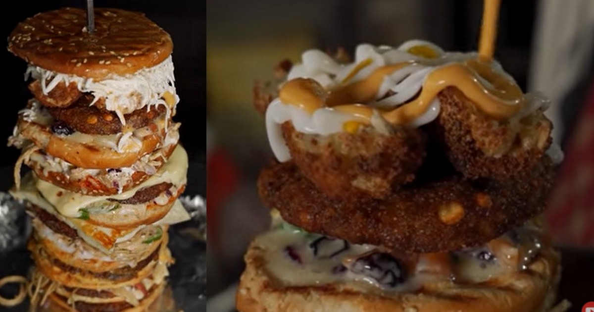 Finish Off India’s Tallest Burger In 5 Minutes And Take Home ₹2100