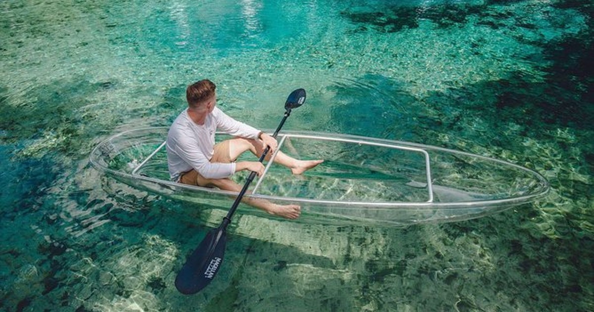 Dubai’s First-Ever Glass Kayaking Offers A One-Of-A-Kind Experience Just At AED 150