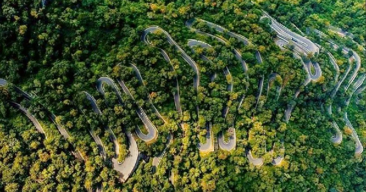 Anand Mahindra Shares Alluring Picture Of Tamil Nadu Road With 70 Continuous Hairpin Bends