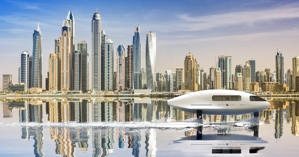 UAE Gets World’s First Hydrogen-Powered Boat That Will Fly Across Dubai