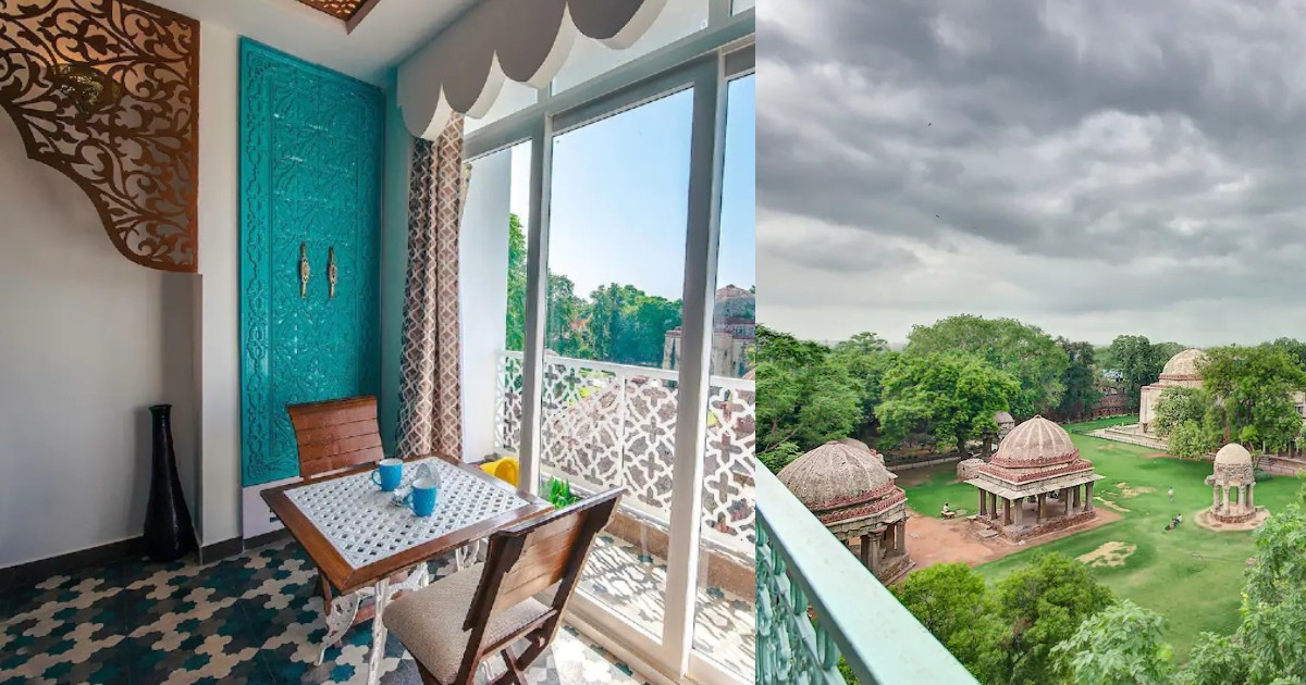 5 Properties In Delhi That Overlook Hauz Khas Fort & Let You Experience A Slice Of History!