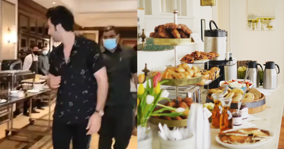 Ranbir Kapoor Staring At Buffet Counter At Event Proves He Is A Huge Foodie