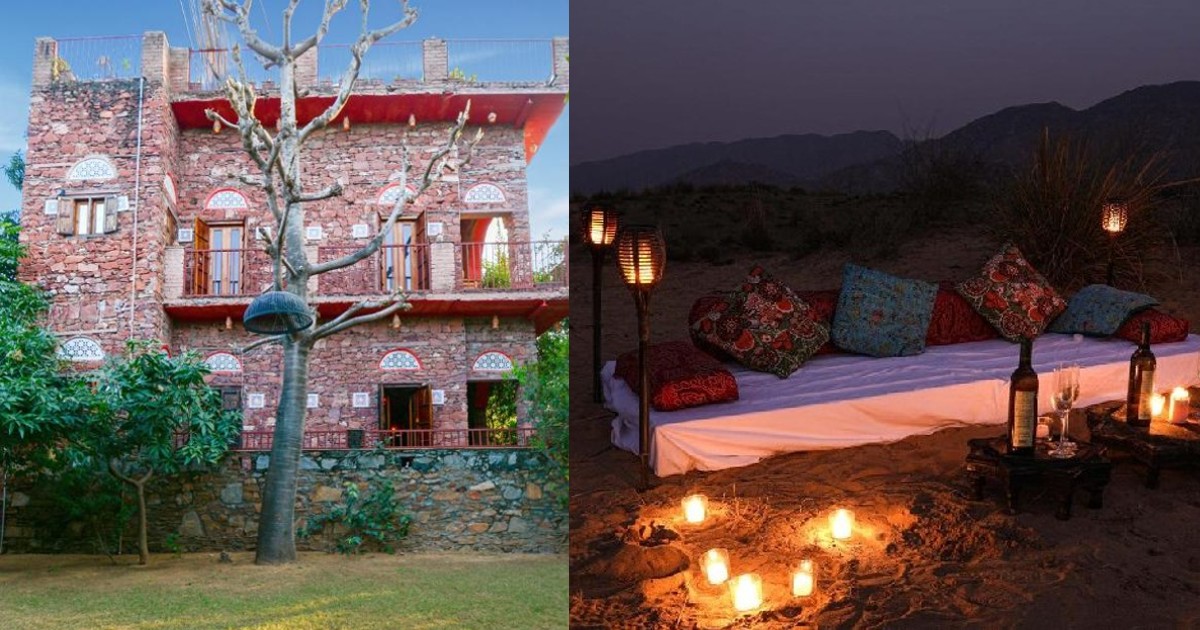 This Gorgeous Resort In Rajasthan Lets You Dine In The Heart Of The Desert