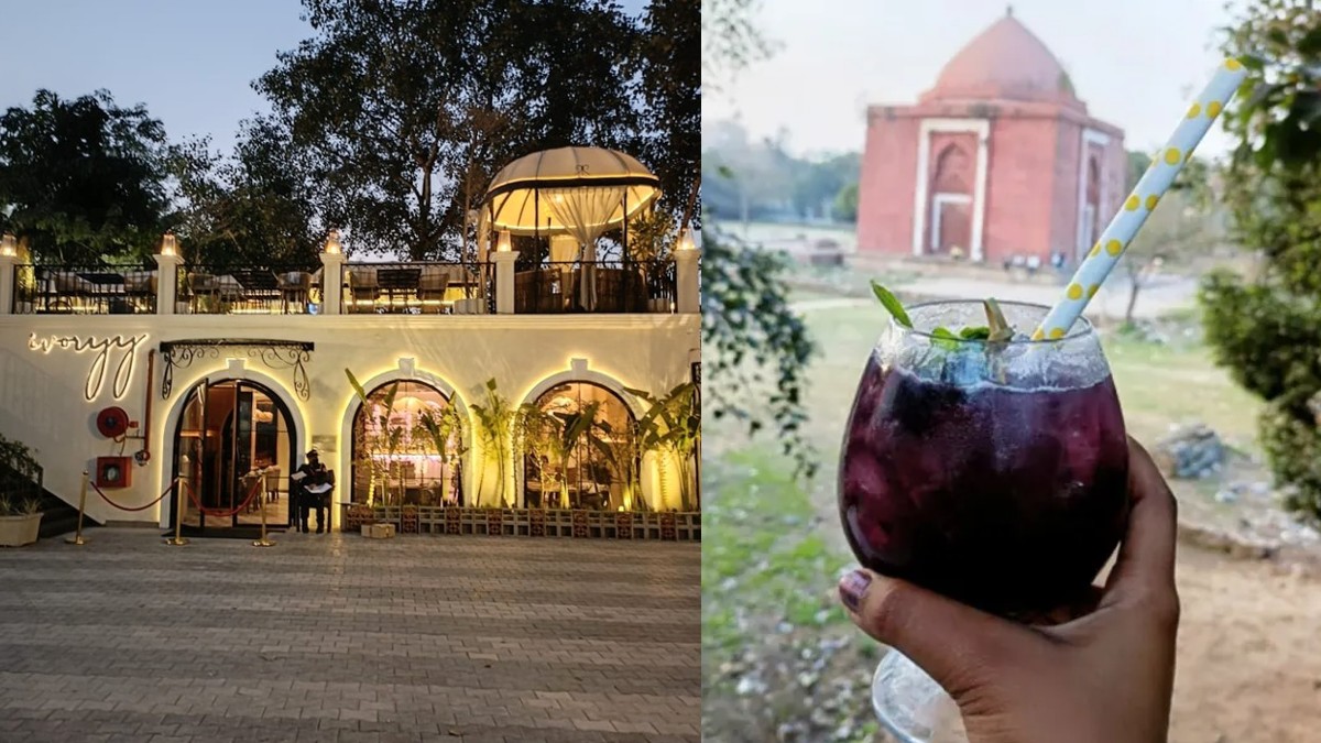 This New Rooftop Cafe In South Delhi Overlooks A Gorgeous Mughal Tomb