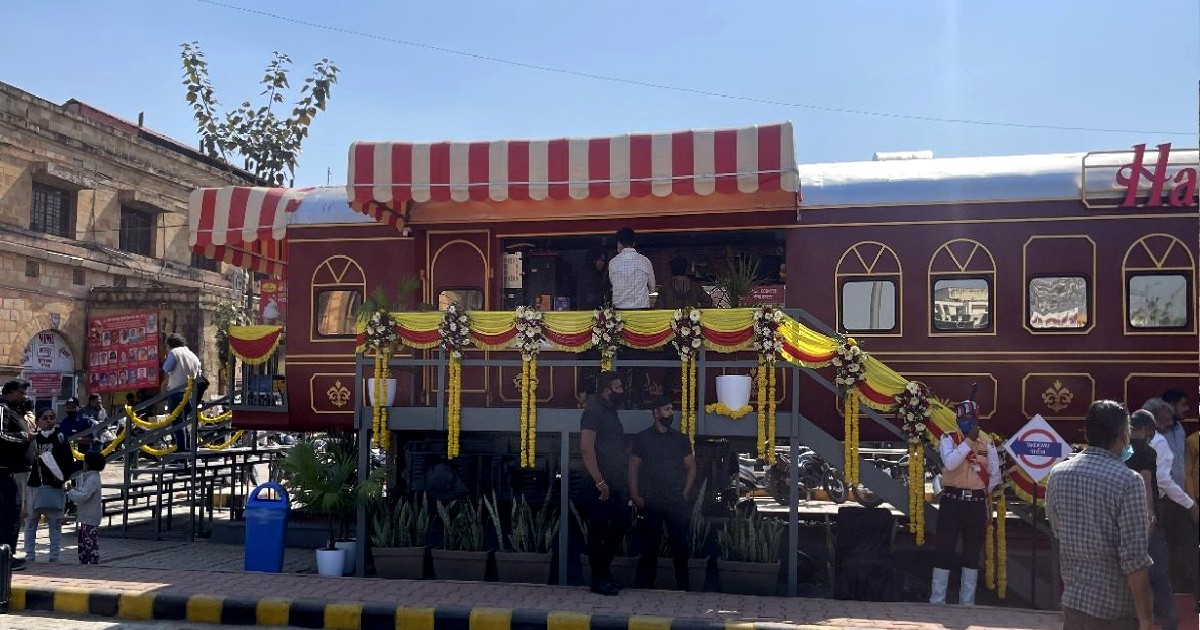 Nagpur Gets A New Haldiram’s On Wheels By Refurbishing An Old Rail Coach