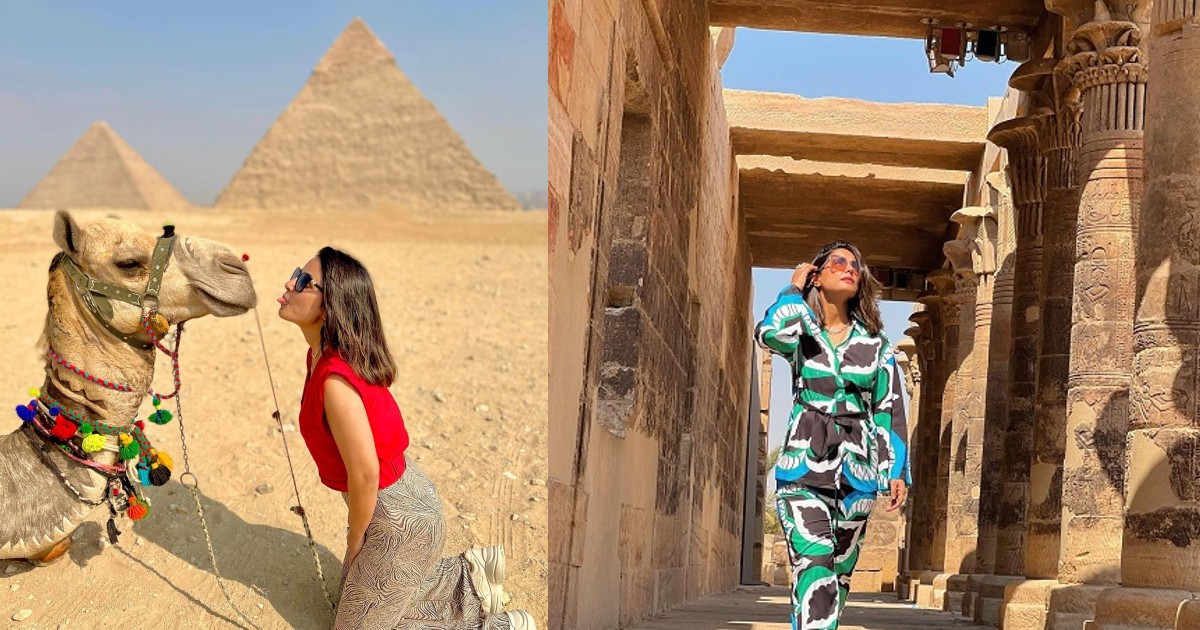 Hina Khan Gives Major Travel Goals From Her Vacation In Egypt