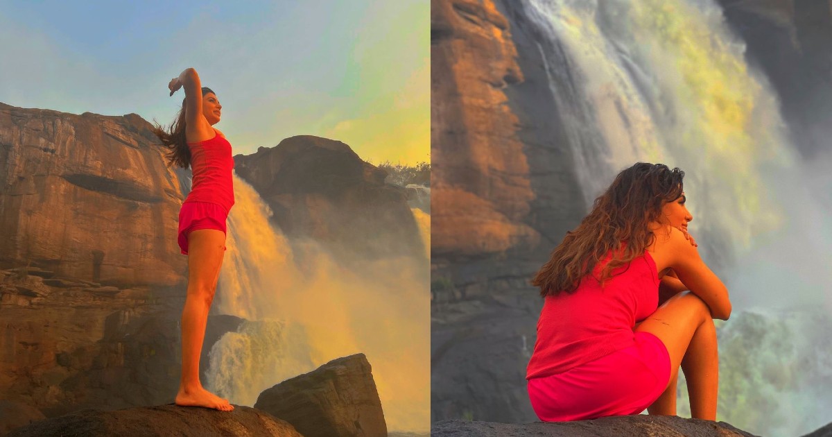 Samantha Ruth Prabhu Shares Stunning Pictures From Athirapilly Waterfalls; Fans Mesmerised