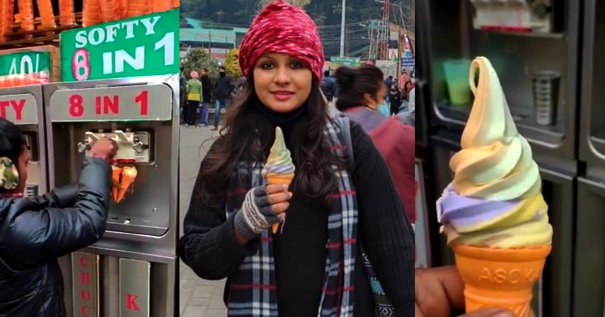 This 8-In-1 Ice-Cream In Manali Mall Road Comes At Just ₹40