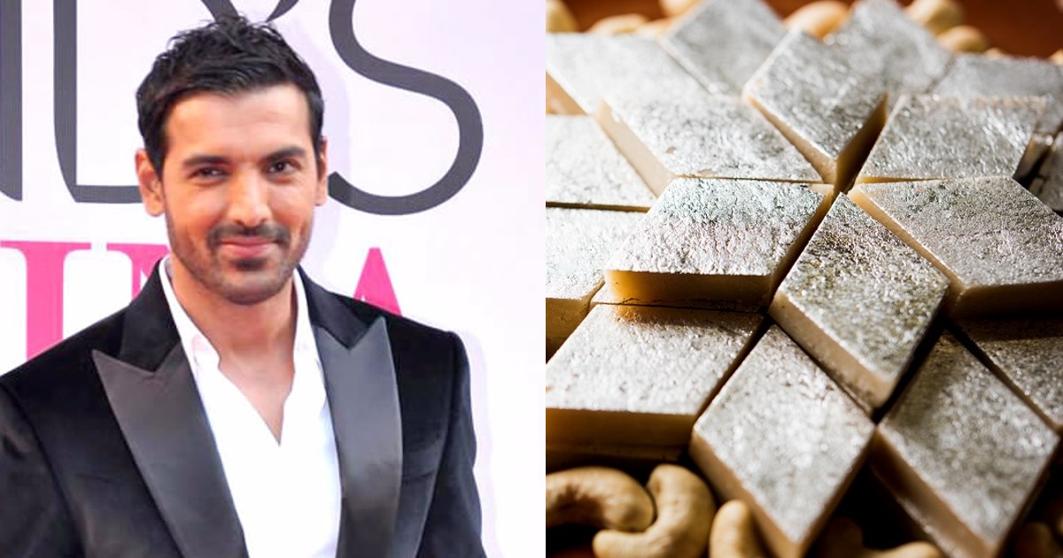 John Abraham kaju katli