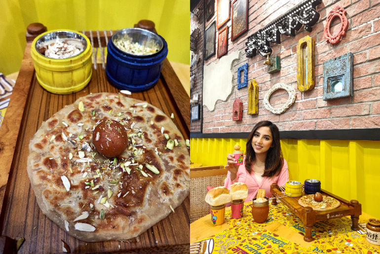 Enjoy Gulab Jamun Paratha And Chai Biscuit Ice Cream At Dubai’s Famous Bhukkad Cafe