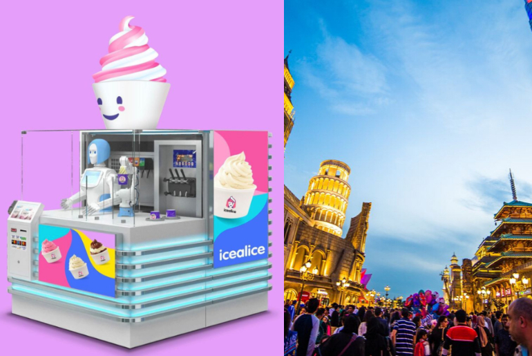 Dubai’s Global Village Gets UAE’s First Ice Cream Serving AI Robot