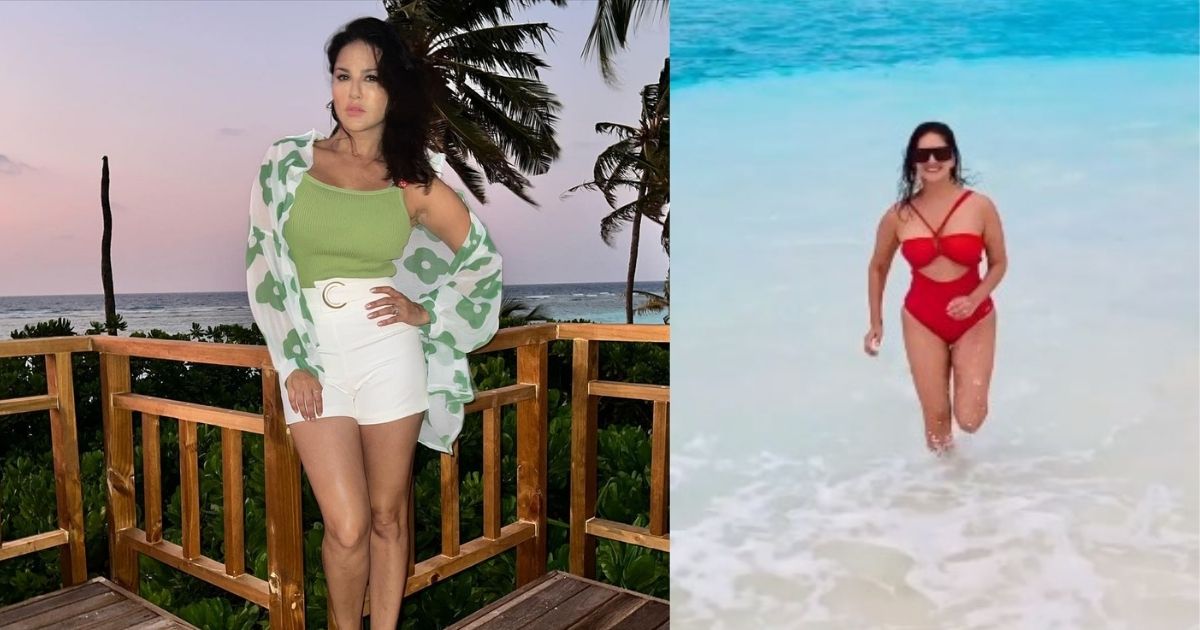 Sunny Leone Is A True Blue Beach Baby And Her Maldives Vacation Pics Are Proof