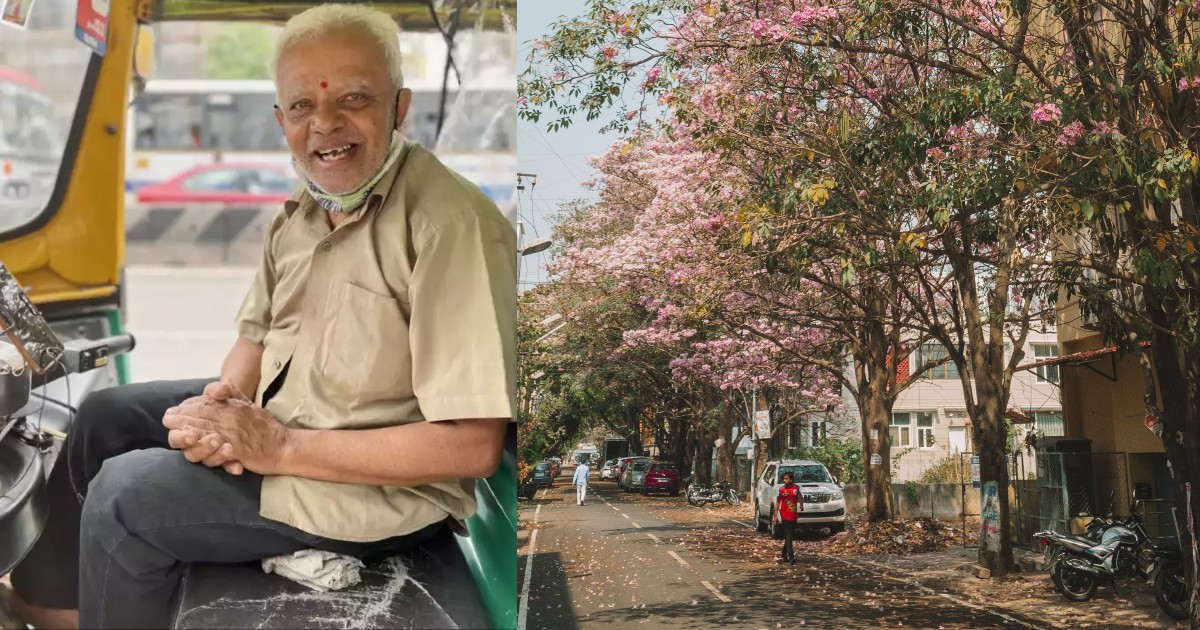 This 74-Year-Old English Lecturer Now Drives An Auto In Bangalore To Earn Living