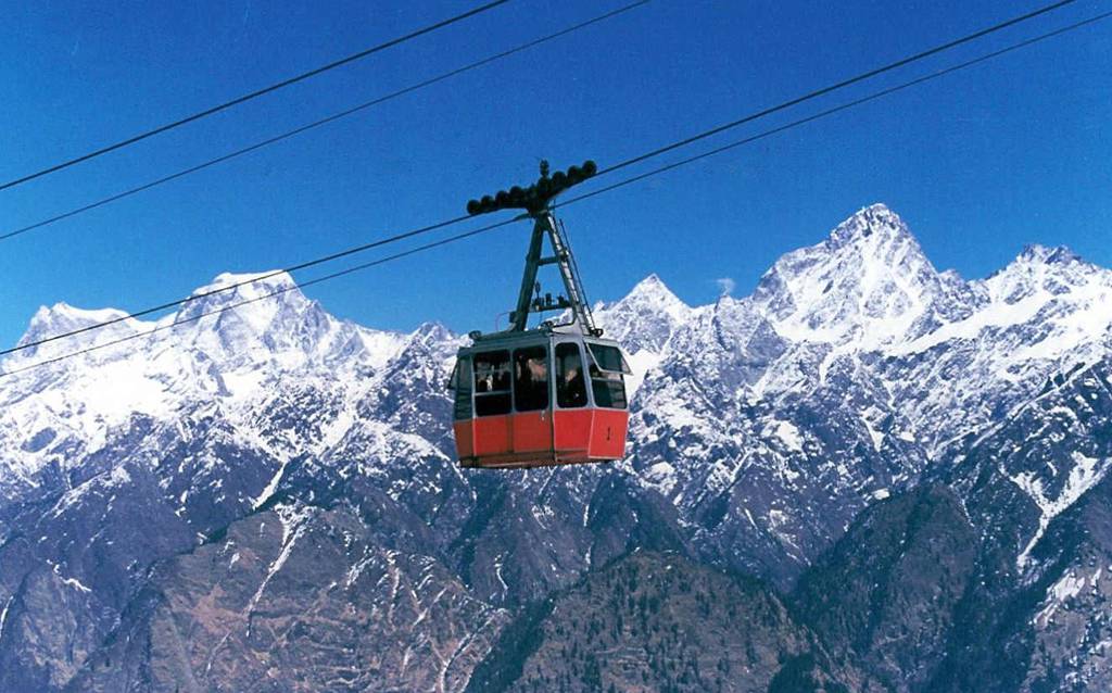 mountain ropeways in India that offer panoramic views