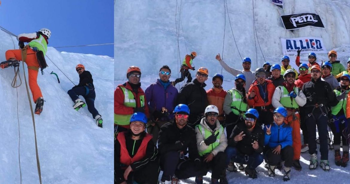 ice climbing festival siachen valley