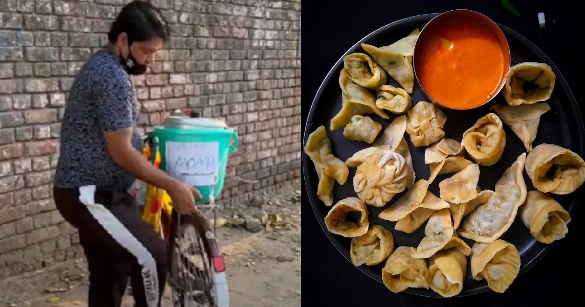 West Bengal Street Food Vendor Sells Momos On Cycle; Foodies Laud Innovation